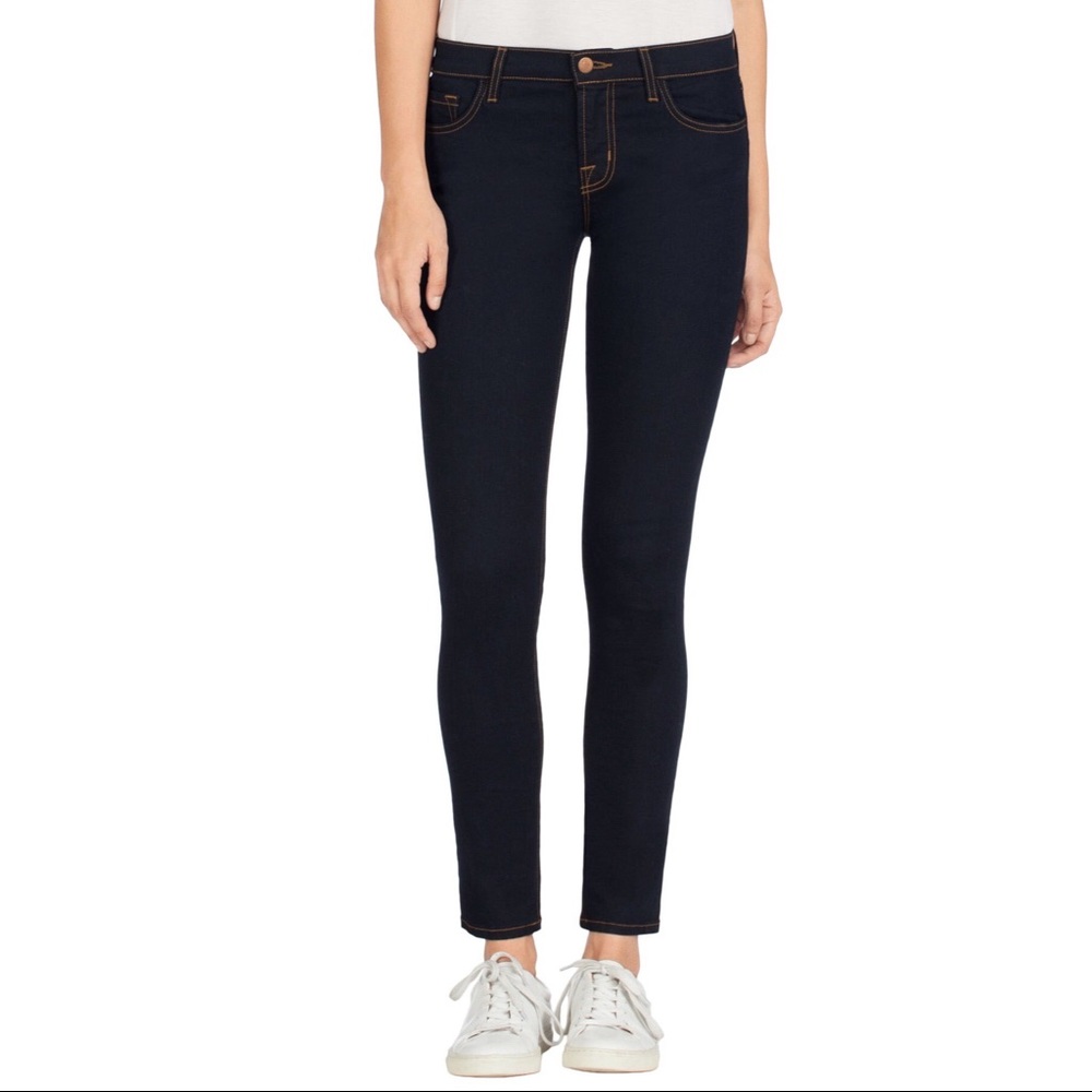 J Brand 811 Mid-Rise Skinny Leg Jeans Ink [25]